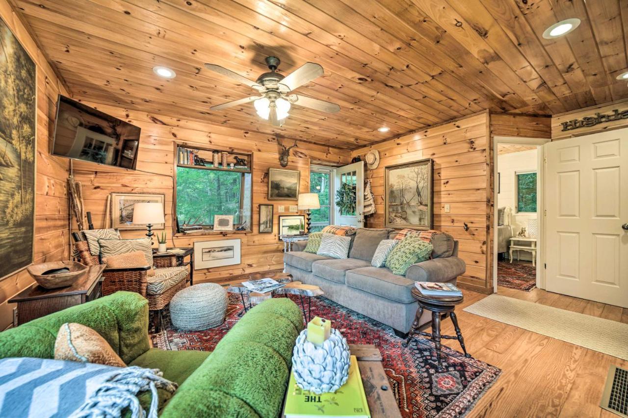 Highlands Cabin On Buck Creek About 8 Mi To Town! Εξωτερικό φωτογραφία