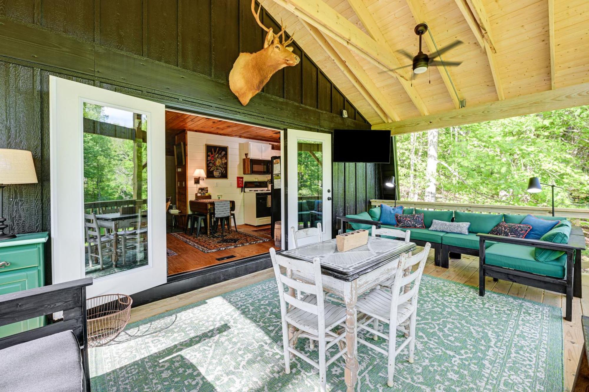 Highlands Cabin On Buck Creek About 8 Mi To Town! Εξωτερικό φωτογραφία